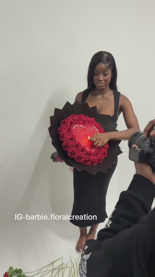 Burn bouquet valentines ￼